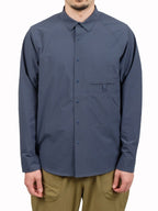 ソフトシェルのショートカラーシャツ #コンネズ [021066]｜AXESQUIN