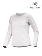 Women's Taema Crew LS #Atmos Heather [L08487800]｜ARC'TERYX