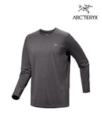 Cormac Crew LS M #Black Heather [X00000766506]｜ARC'TERYX