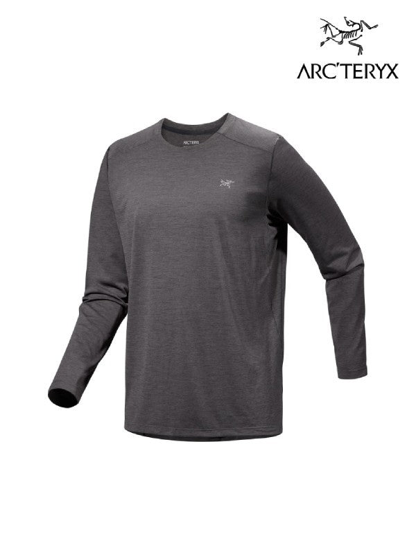 Cormac Crew LS M #Black Heather [X00000766506]｜ARC'TERYX