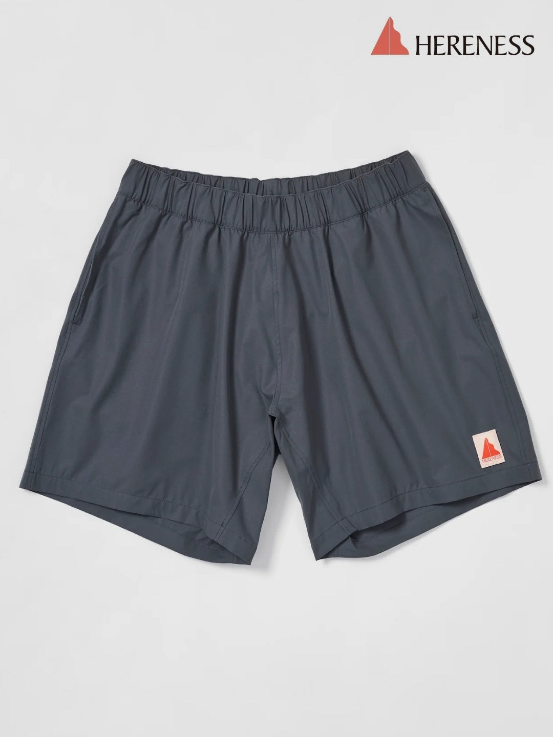 Sugarcane Shorts #Volcanic Gray｜HERENESS
