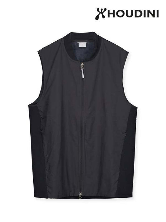 Men's Moonwalk Vest #True Black [830032]｜HOUDINI