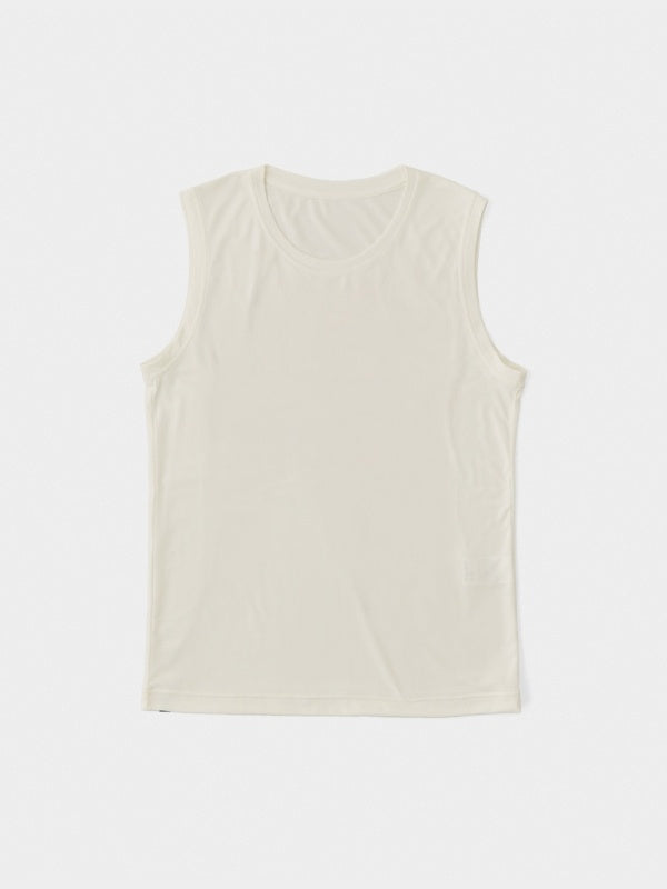 Men's Chemical B Sleeveless #Off White｜山と道