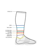 Running Lite-Mesh Mini Crew #White/Gray [DRY233-002000-WHT004]｜DRYMAX