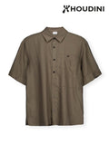 男士樹圖案短袖襯衫 #黎明綠 [860051] | HOUDINI