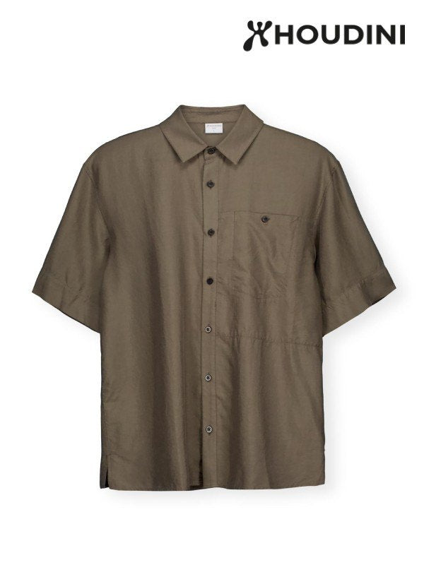 Men's Tree Shortsleeve Shirt #Dawn Green [860051]｜HOUDINI