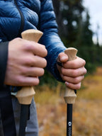 LT5 Three Piece Carbon Trekking Poles (pair) #Black [GSCU0093-010]｜GOSSAMER GEAR