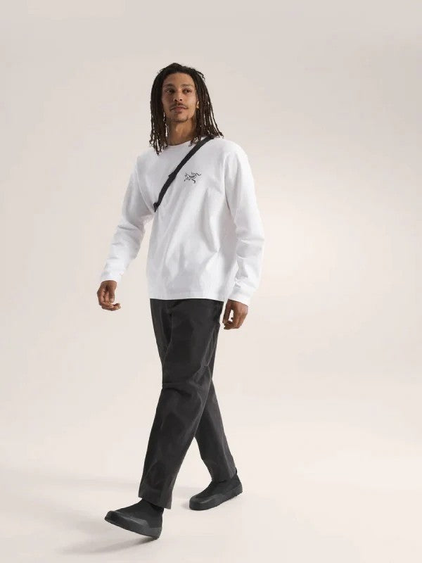 Kragg Cotton LS M #White Light / Black [X00000971403]｜ARC'TERYX