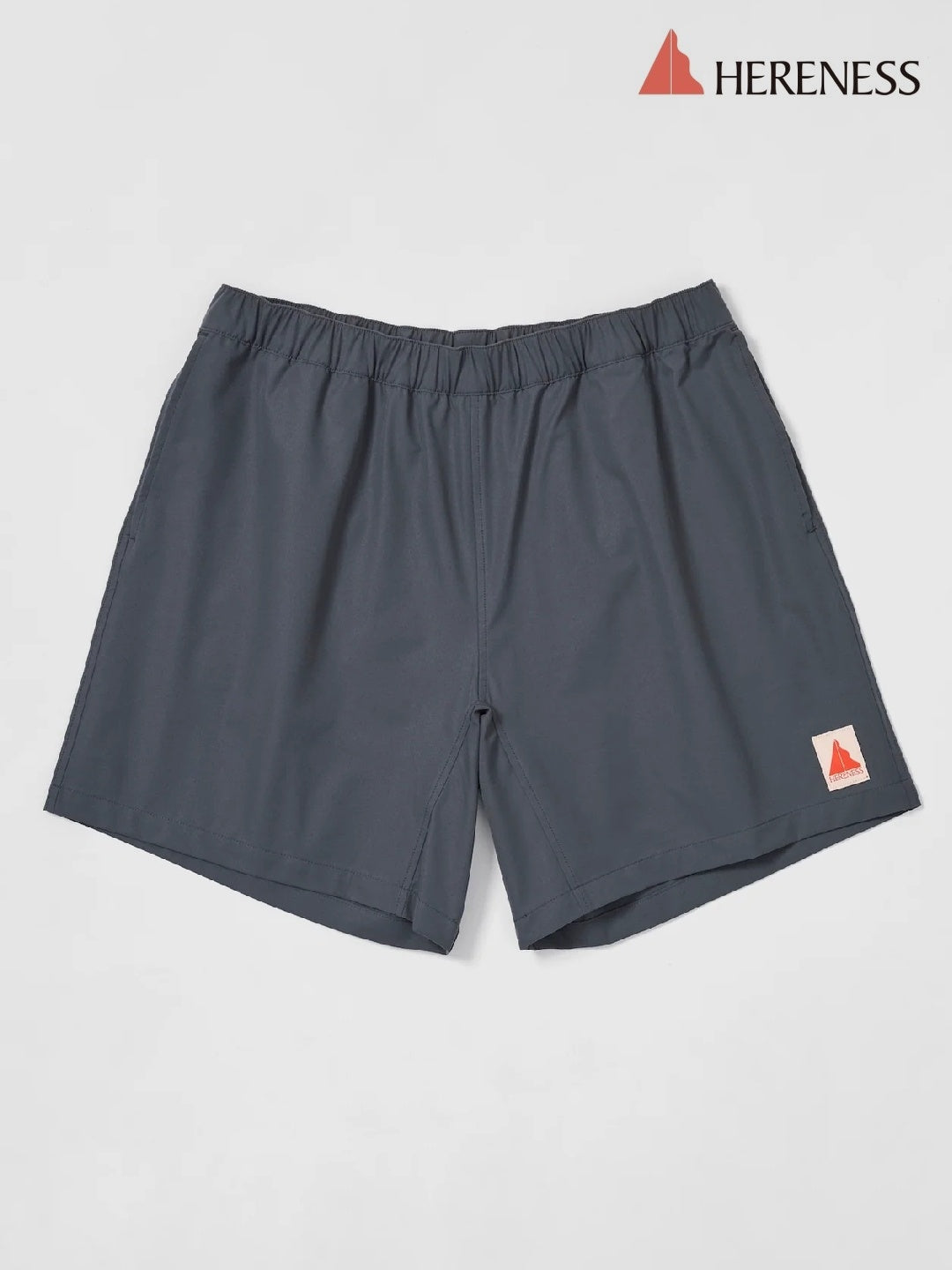 Women's Sugarcane Shorts #Volcanic Gray｜HERENESS – moderate