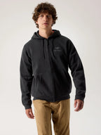 Emblem Fleece Full-Zip Hoody M #Black [X00000992903]｜ARC'TERYX