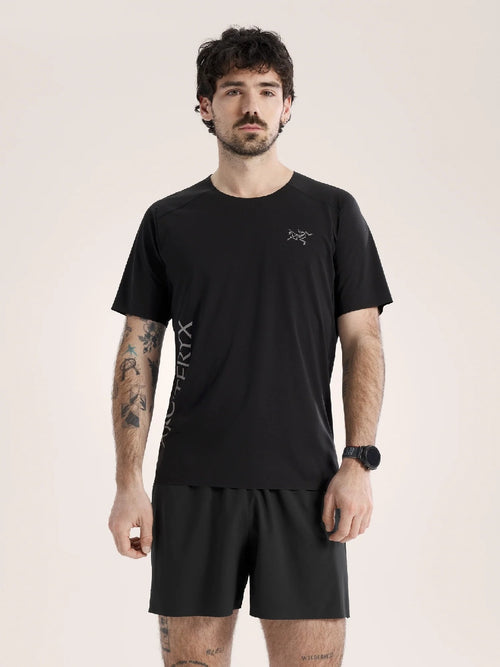 Norvan Downword Logo SS #Black [X00001034001]｜ARC'TERYX
