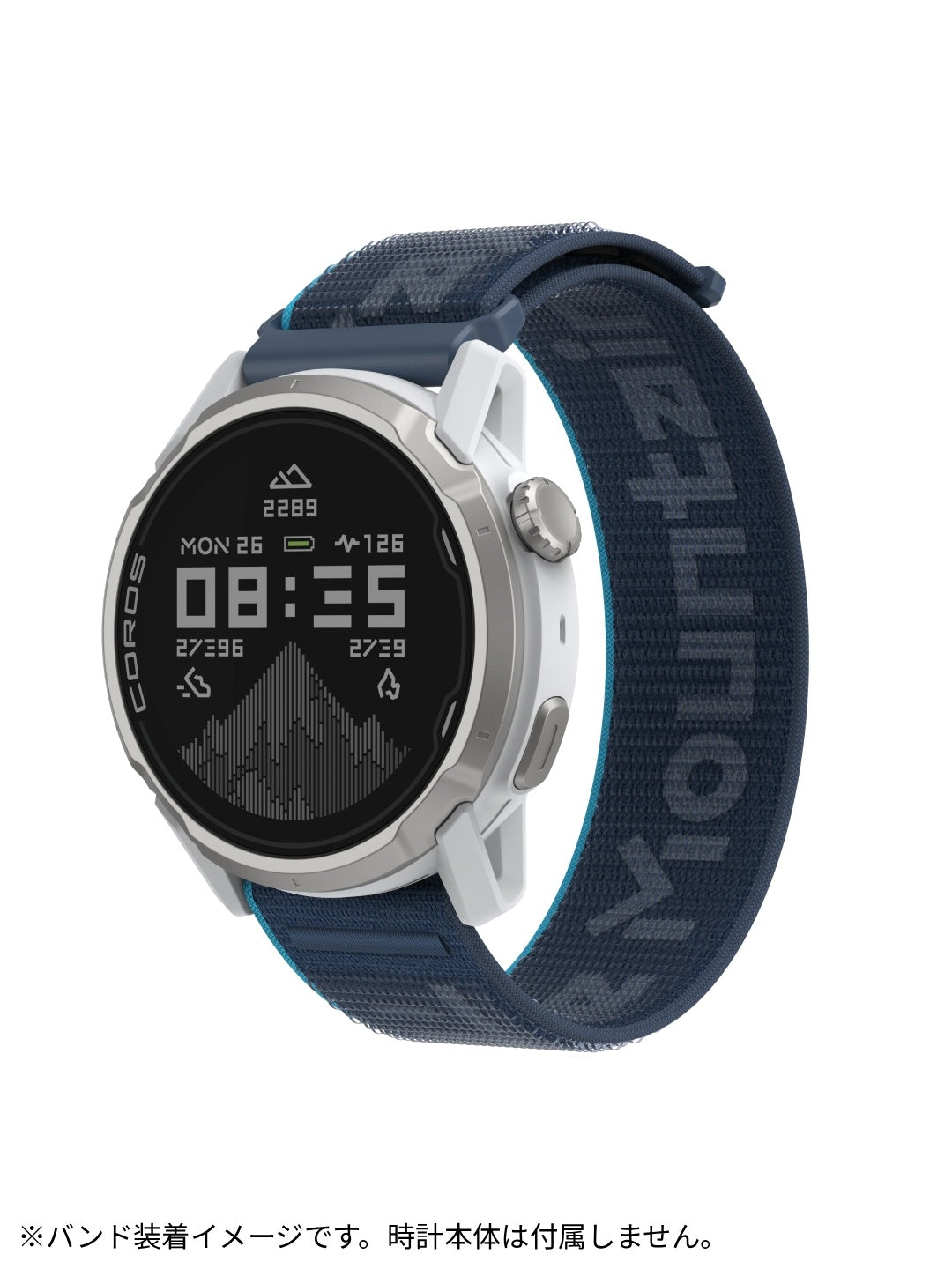 Kilian Jornet 24mm Nylon Band #Blue [CRS526-225025-BLU000]｜COROS