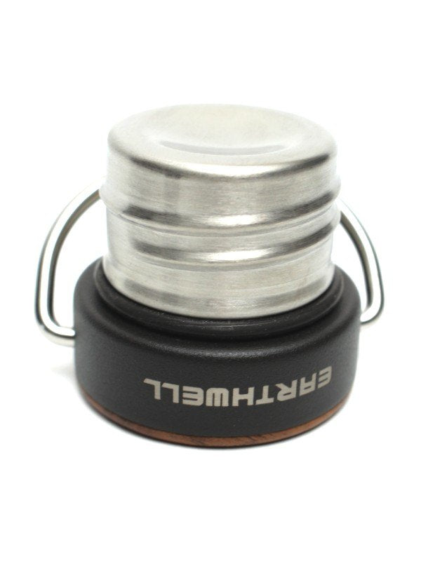 22oz Woodie Walnut Bottle #Volcanic Black｜EARTHWELL【Outlet_30】