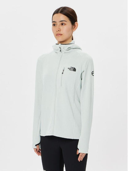 Women's Expedition Grid Fleece Full Zip Hoodie #TI [NL72322]｜THE NORTH FACE