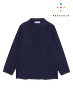 ダブルフェイスのサマージャケット #カチイロ [21094]｜AXESQUIN【Outlet_30】
