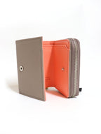Hillary Wallet 01（三つ折り札入） #Taupe/Coral｜RawLow Mountain Works