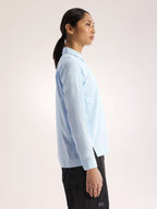 Women's Sima Shirt LS #Alpine Blue [X00000949704]｜ARC'TERYX