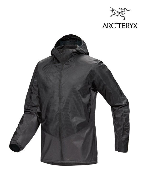 Norvan Windshell Hoody M #Black/Graphite [X00000774801]｜ARC'TERYX