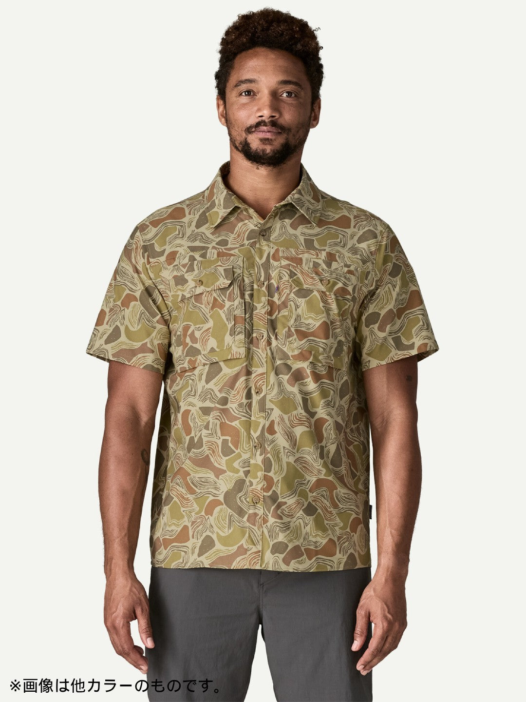 しょうページ S/S Self Guided Sun Shirt #NAUT [41835]｜patagonia – moderate