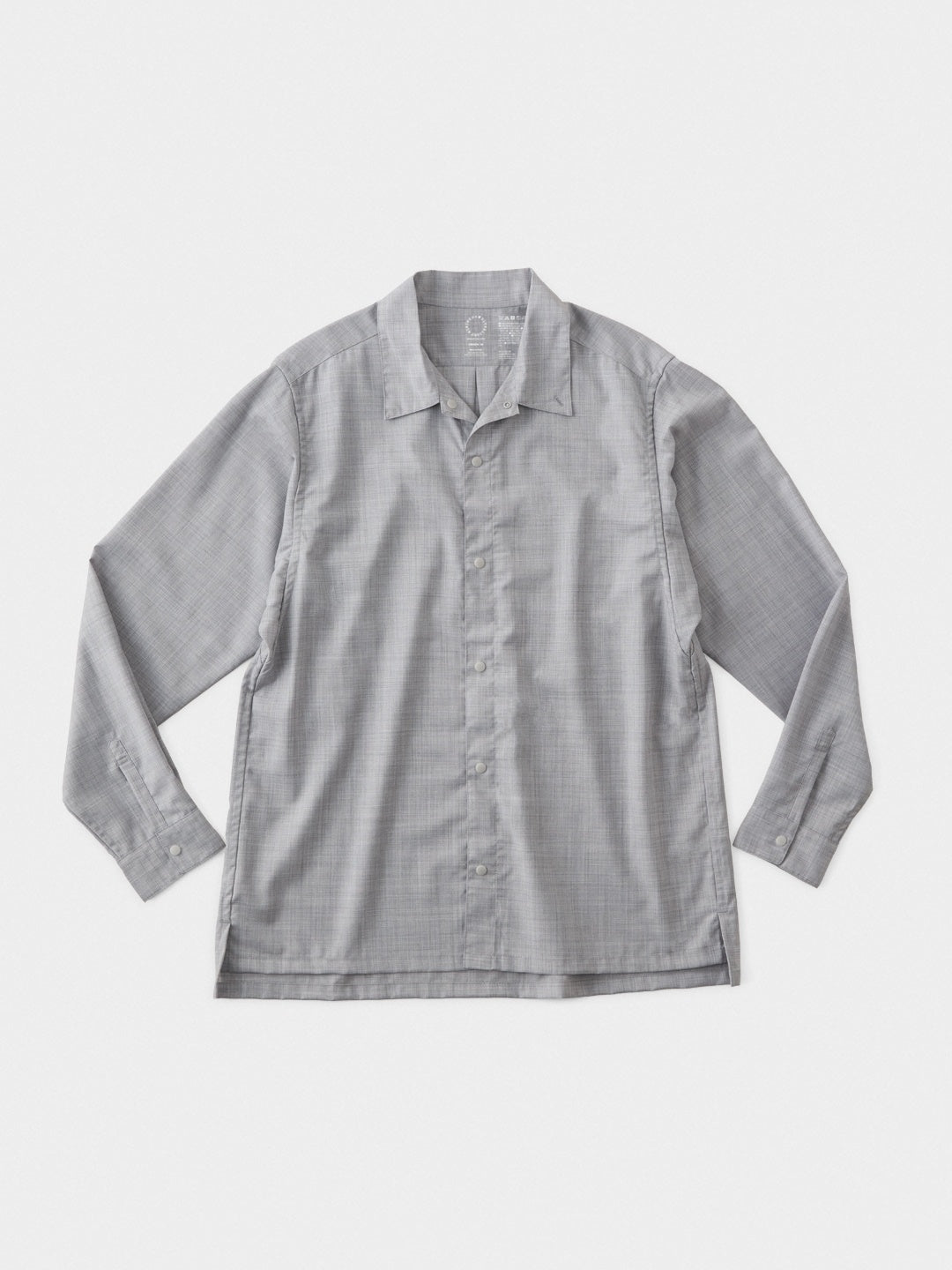 Merino Shirt #Gray Check｜山と道 – moderate