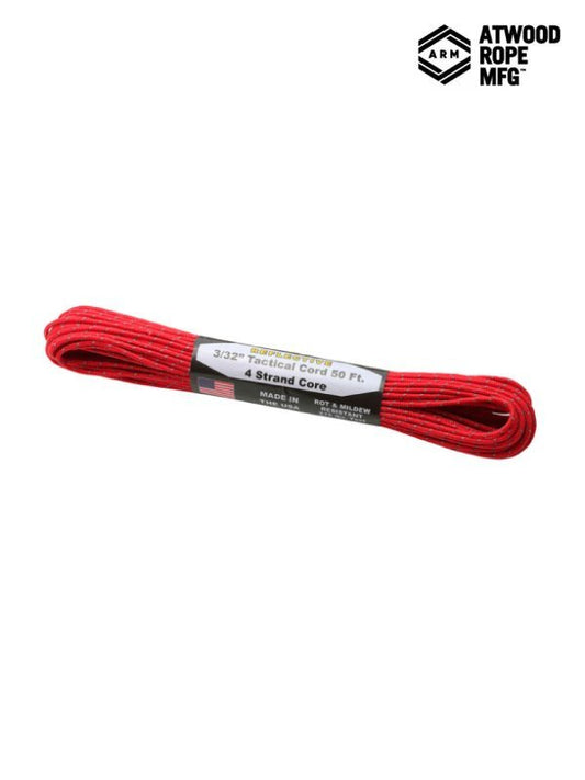 Tactical Cord #Reflective Red [44014] | Atwood Rope MFG.