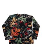 LPS SKULL TREE Active Long Sleeve #BLACK [13494434903]｜LPS
