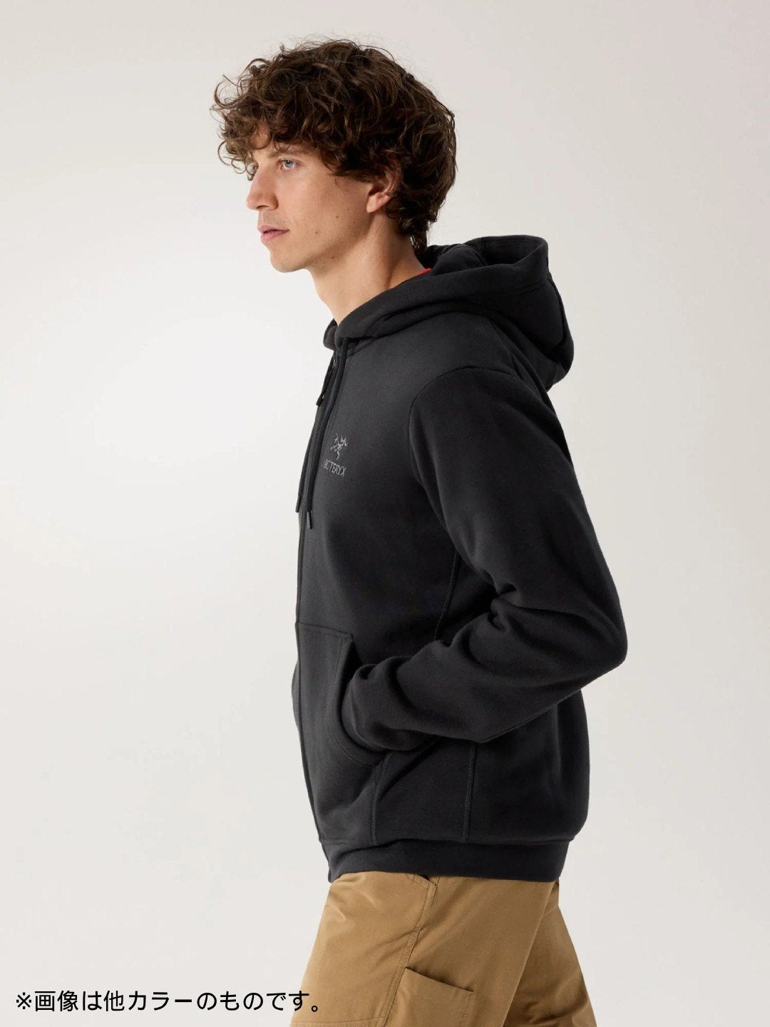 【Men】Emblem Fleece Full-Zip Hoody M #Rune [X00000992910]｜ARC'TERYX
