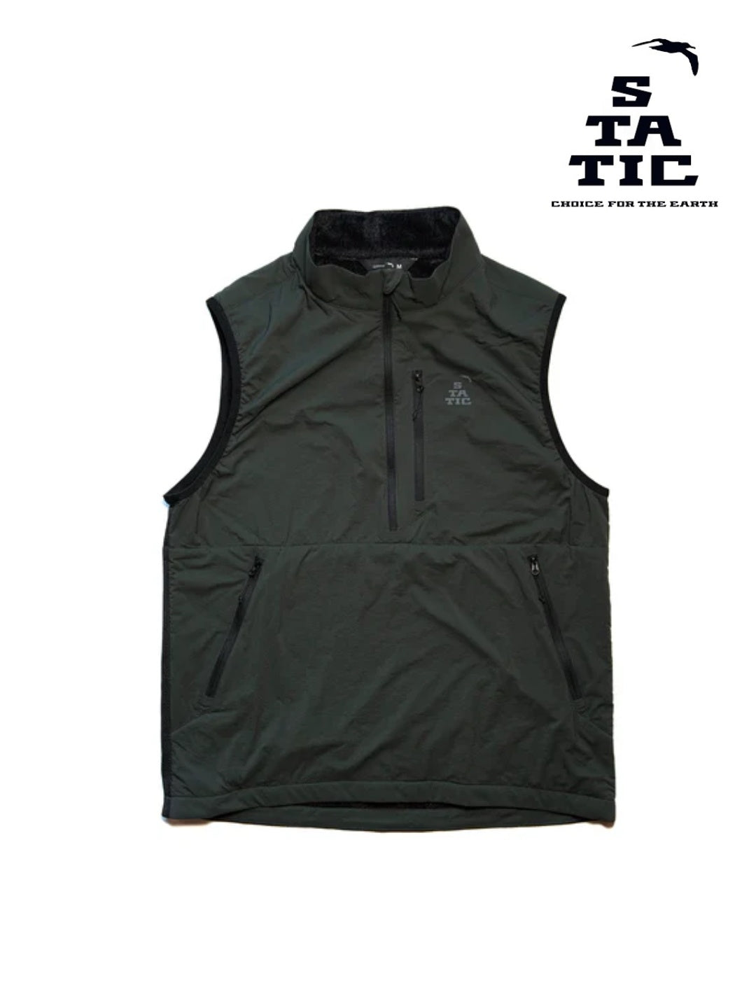 Adrift Vest with Shell #Off Black [35706]｜STATIC