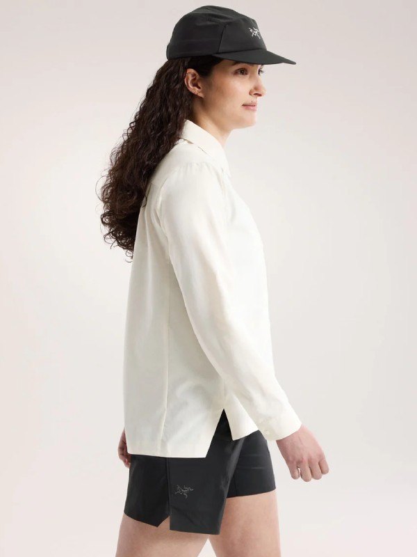 Women's Sima Shirt LS #Arctic Silk [X00000949702]｜ARC'TERYX