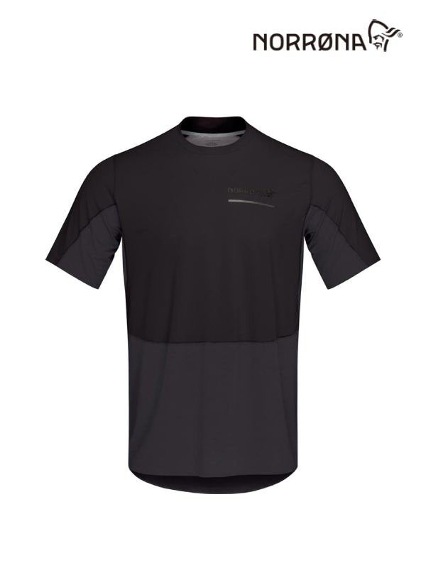 senja equaliser lightweight T-shirt (M) #Caviar [5826-23]｜Norrona