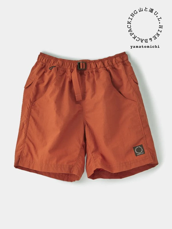 Men's 5-Pocket Shorts Long #Terracotta｜山と道