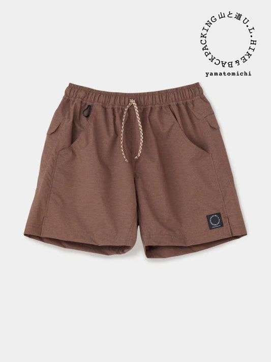 Men's Light 5-Pocket Shorts #Smoke Brown｜山と道