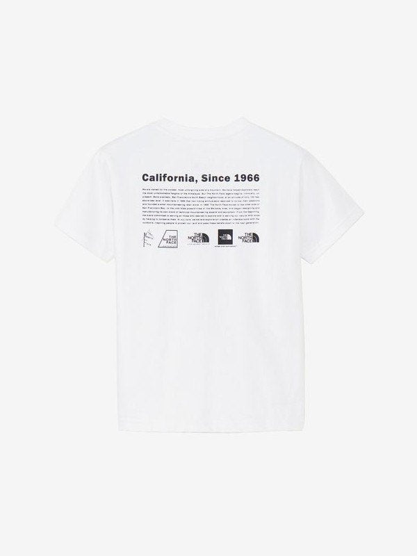 Kid's S/S Historical Logo Tee #WW [NTJ32356]｜THE NORTH FACE【Outlet_40】