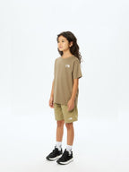 Kid's S/S Historical Logo Tee #CK [NTJ32356]｜THE NORTH FACE【Outlet_40】
