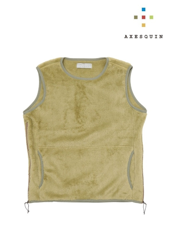 ハイロフトフリースのベスト #コビチャ [021107]｜AXESQUIN