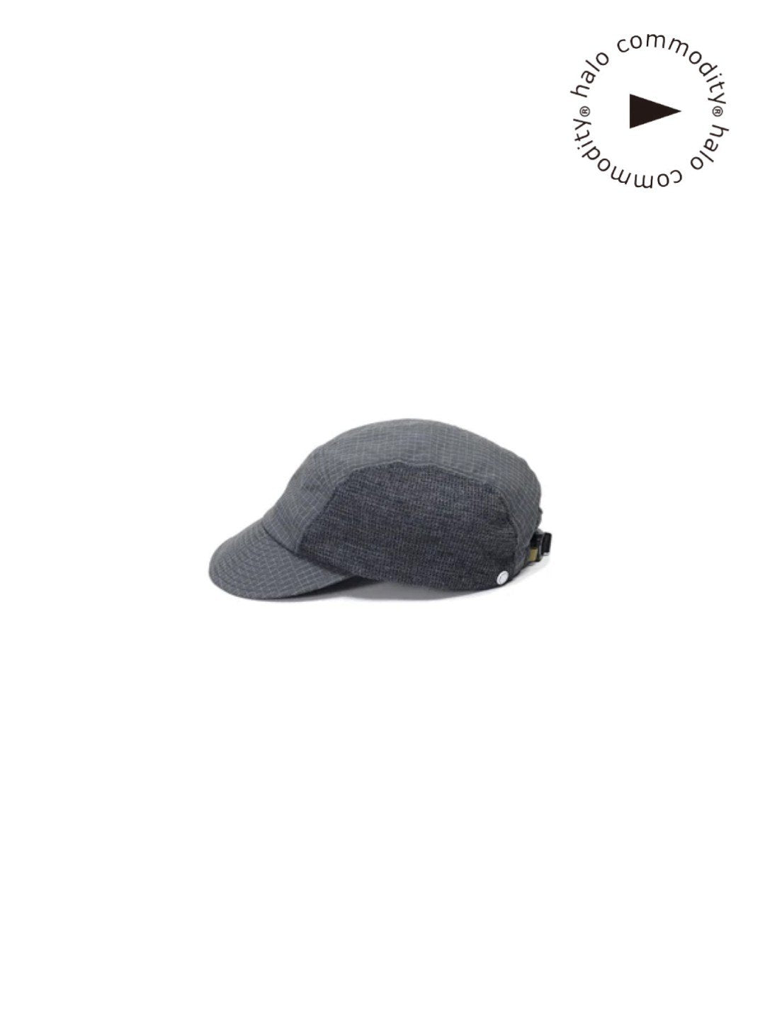 Uneven Rip Cap #D.Grey [HL-1125]｜halo commodity