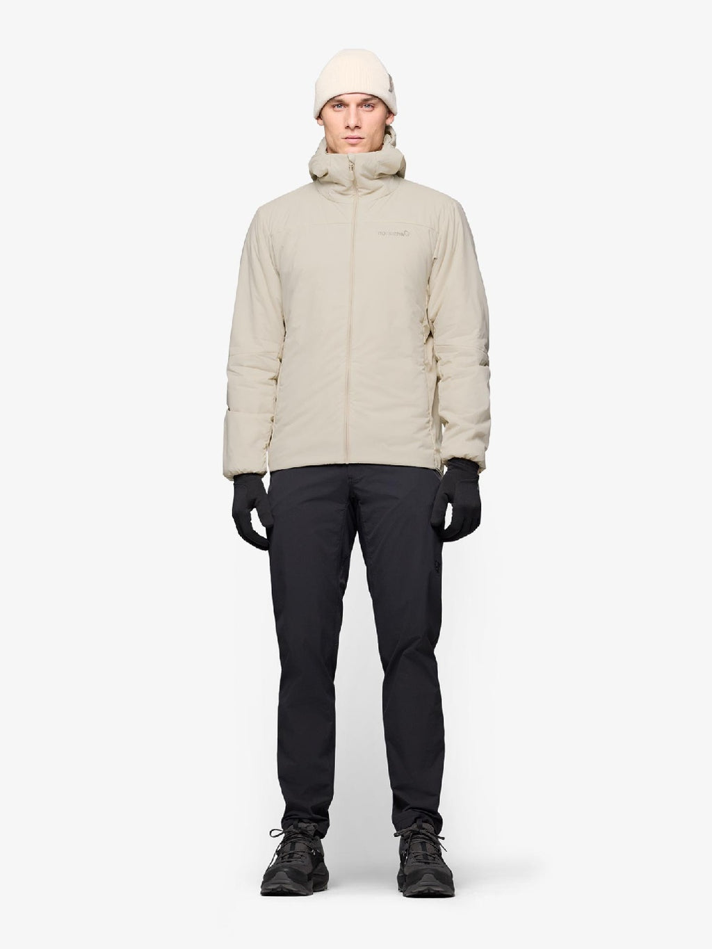 【Men】femund thermo60 Zip Hood #Oatmeal [2660-25]｜Norrona