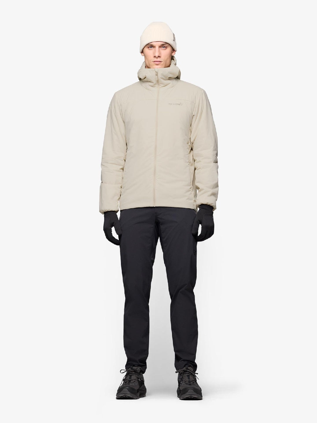 【Men】femund thermo60 Zip Hood #Oatmeal [2660-25]｜Norrona