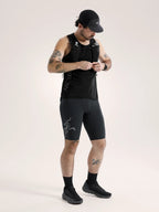 Norvan Downword Logo Tank #Black [X00001034401]｜ARC'TERYX