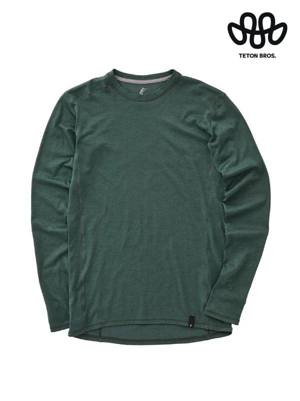 Women's Axio Lite L/S #Dark Green [TB251-25W]｜Teton Bros.
