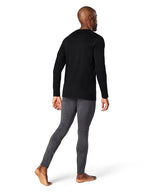 【Men】メンズ クラシックオールシーズンメリノベースレイヤー ロングスリーブ #ブラック [SW61030005004]｜Smartwool