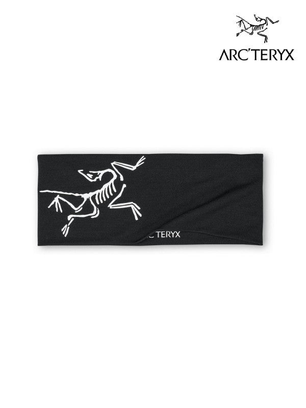 Satoro Merino Headband #Black / Arctic Silk [X00000949103]｜ARC'TERYX