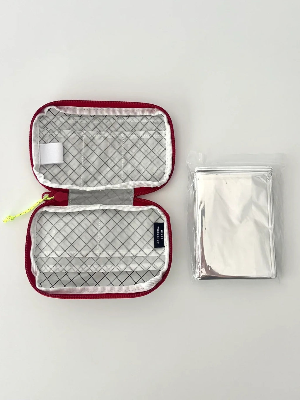 First aid kit Pouch #Red｜HIKER WORKSHOP