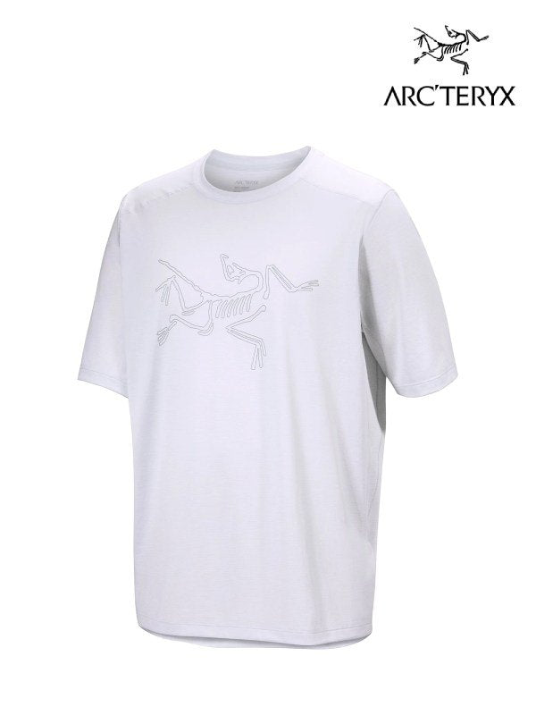 Cormac Logo SS M #Atmos Heather [L08466000]｜ARC'TERYX