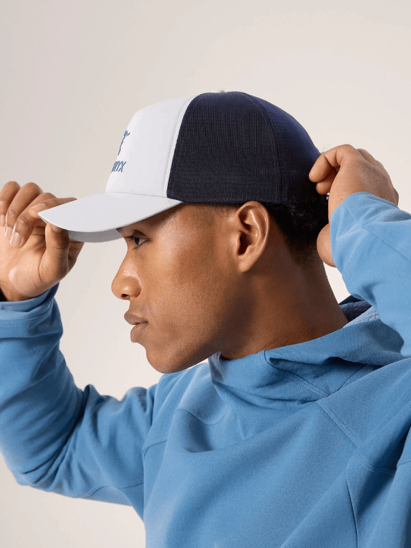 Bird Word Trucker Curved #Solitude/Black Sapphire/Vitality [X00000776305]｜ARC'TERYX