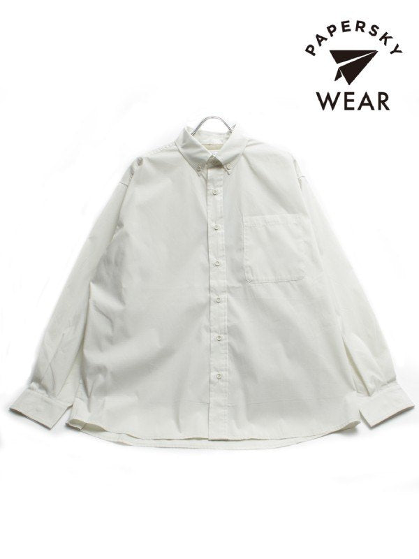 MAGAZINE CHECK BIG SHIRT #0200 IV/CH [PS251012]｜PAPERSKY WEAR