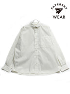 MAGAZINE CHECK BIG SHIRT #0200 IV/CH [PS251012]｜PAPERSKY WEAR