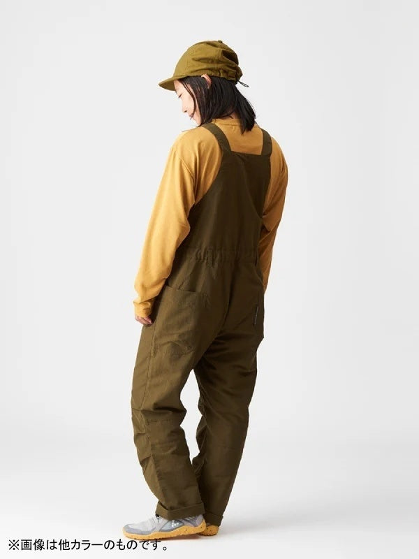 タッサーナイロンのオーバーオール #スミイロ [22025]｜AXESQUIN
