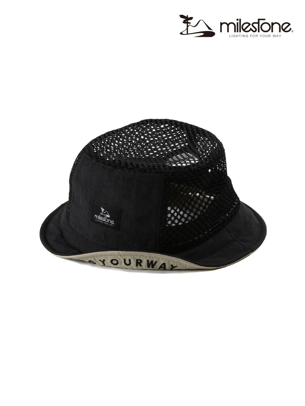 Denali Hat #エボニーブラック [MSC-025]｜milestone