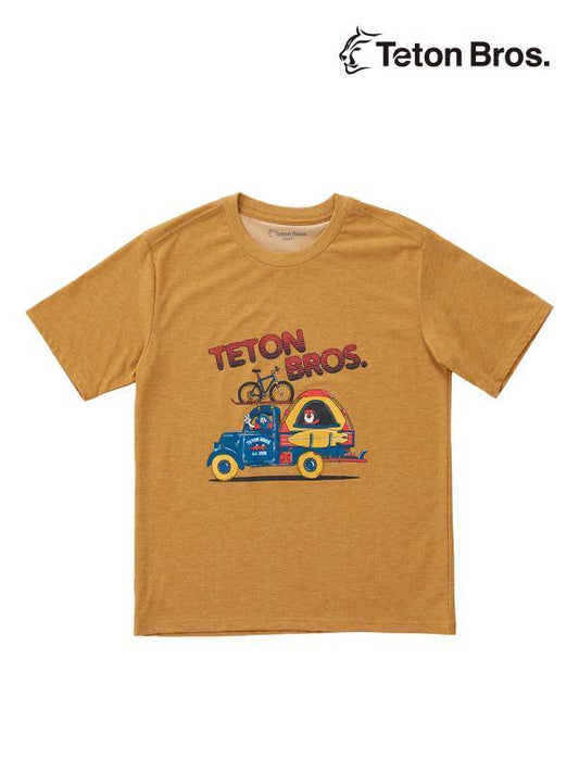 TB Pickup Tee #Yellow [TB241-810] | Teton Bros.